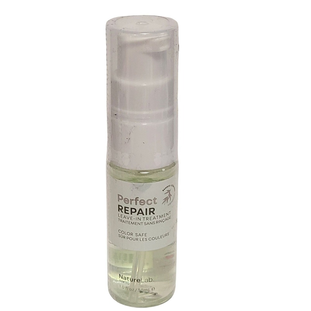 NatureLab Tokyo Perfect Repair Leave-In Treatment Color Safe Travel 1 fl oz 30ml